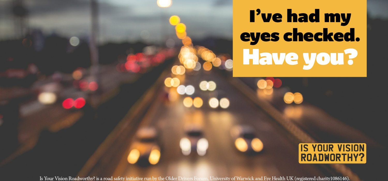 Road Safety Starts With Clear Vision rectange SMALL