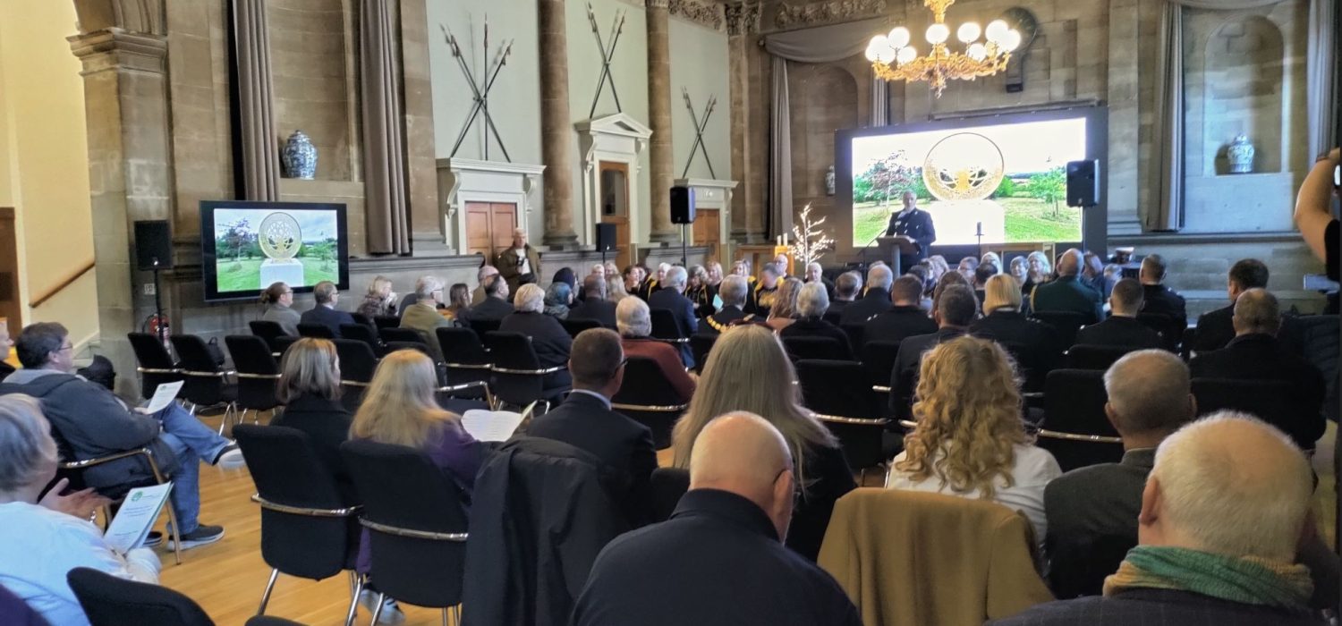 View from back of WDOR24 service